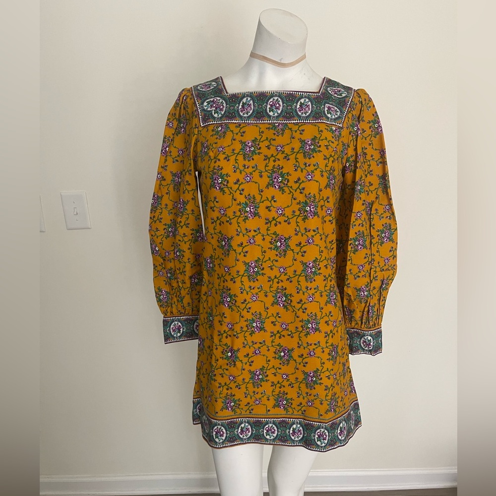 Vtg Jodette Of California 70 Mini Dress - image 1